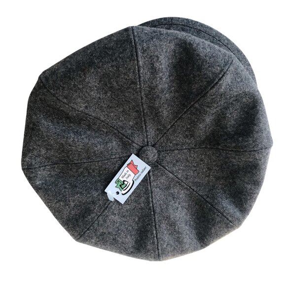 Wool Winter Cap Cold Protection Front Ties Boy Size 3-5 Yr Made in Italy NEW - Picture 5 of 6